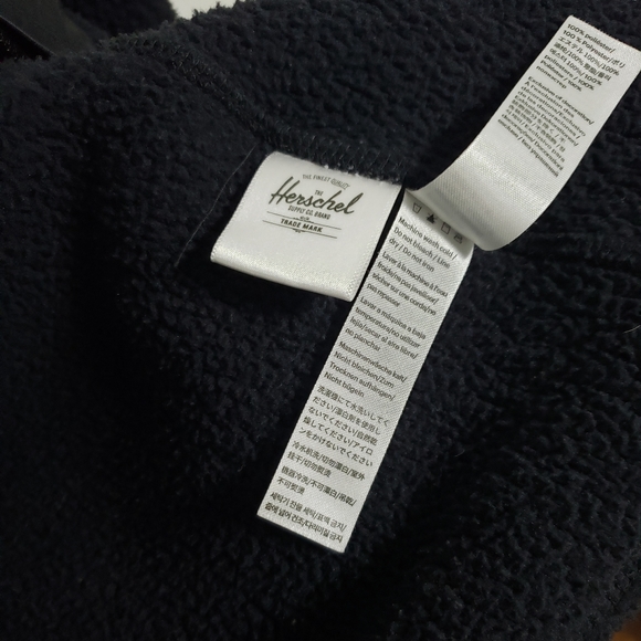 HERSCHEL Black Fleece Jacket - Picture 8 of 9
